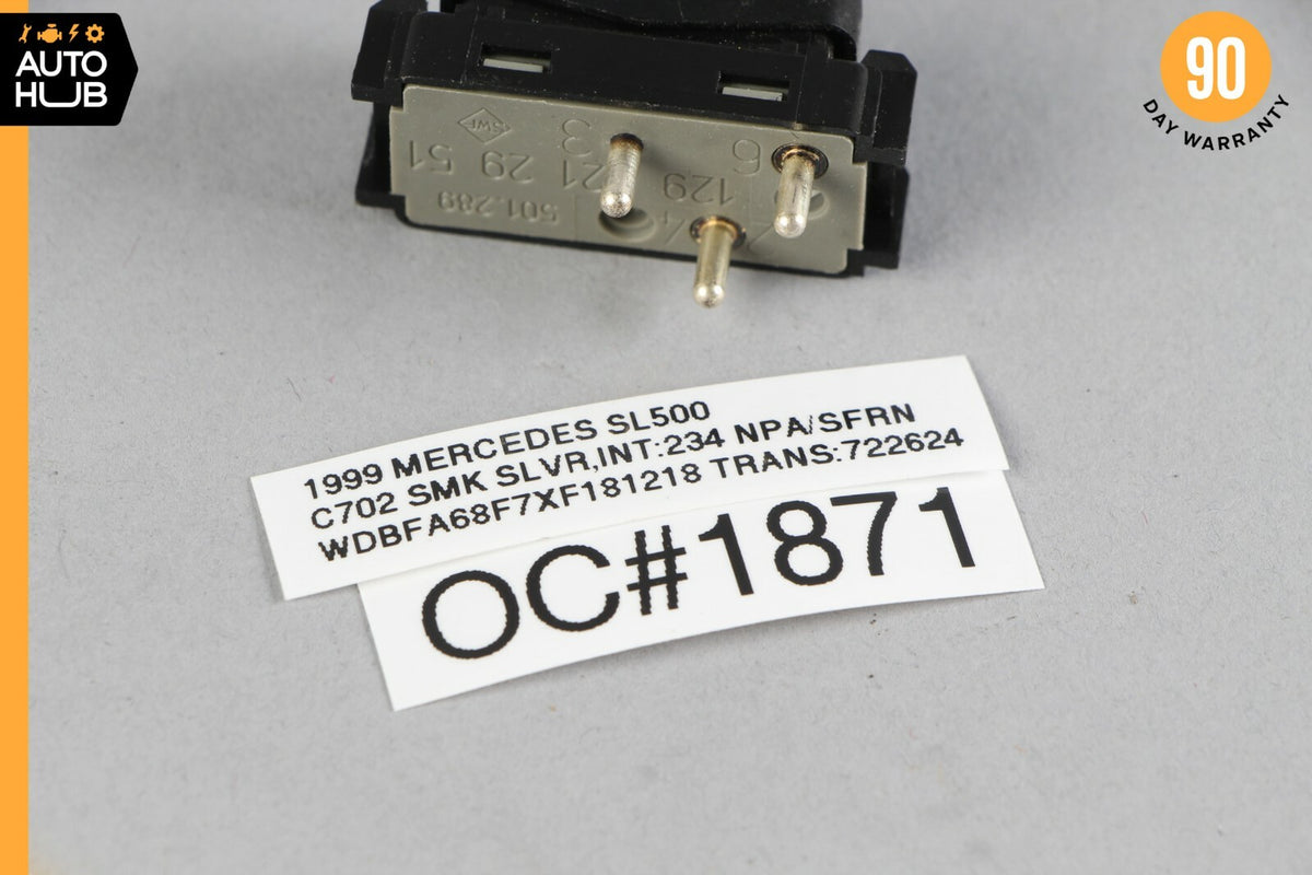 90-02 Mercedes R129 SL500 SL320 ESP Electronic Stability Program Button OEM - photo 6