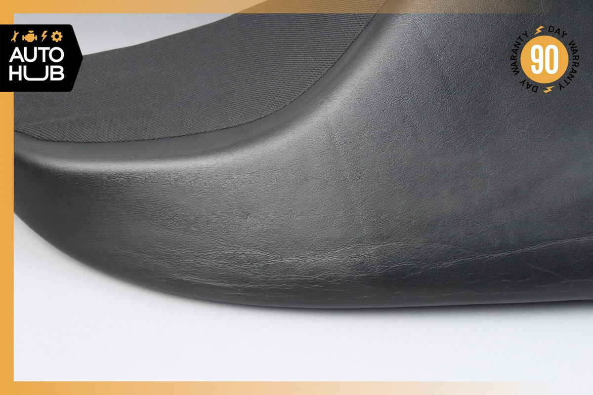 02-04 Mercedes W203 C32 AMG Rear Right Side Top Upper Seat Bolster Black OEM - photo 4