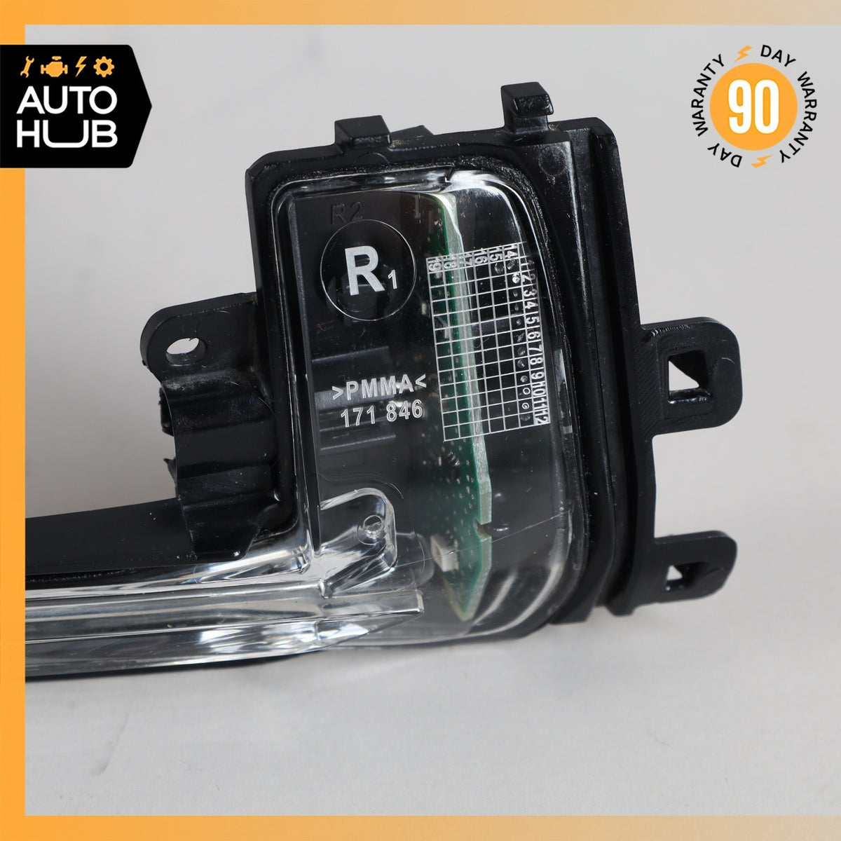 13-17 Audi B8.5 S5 Side RIGHT Door Side View Mirror Turn Signal Indicator OEM - photo 3