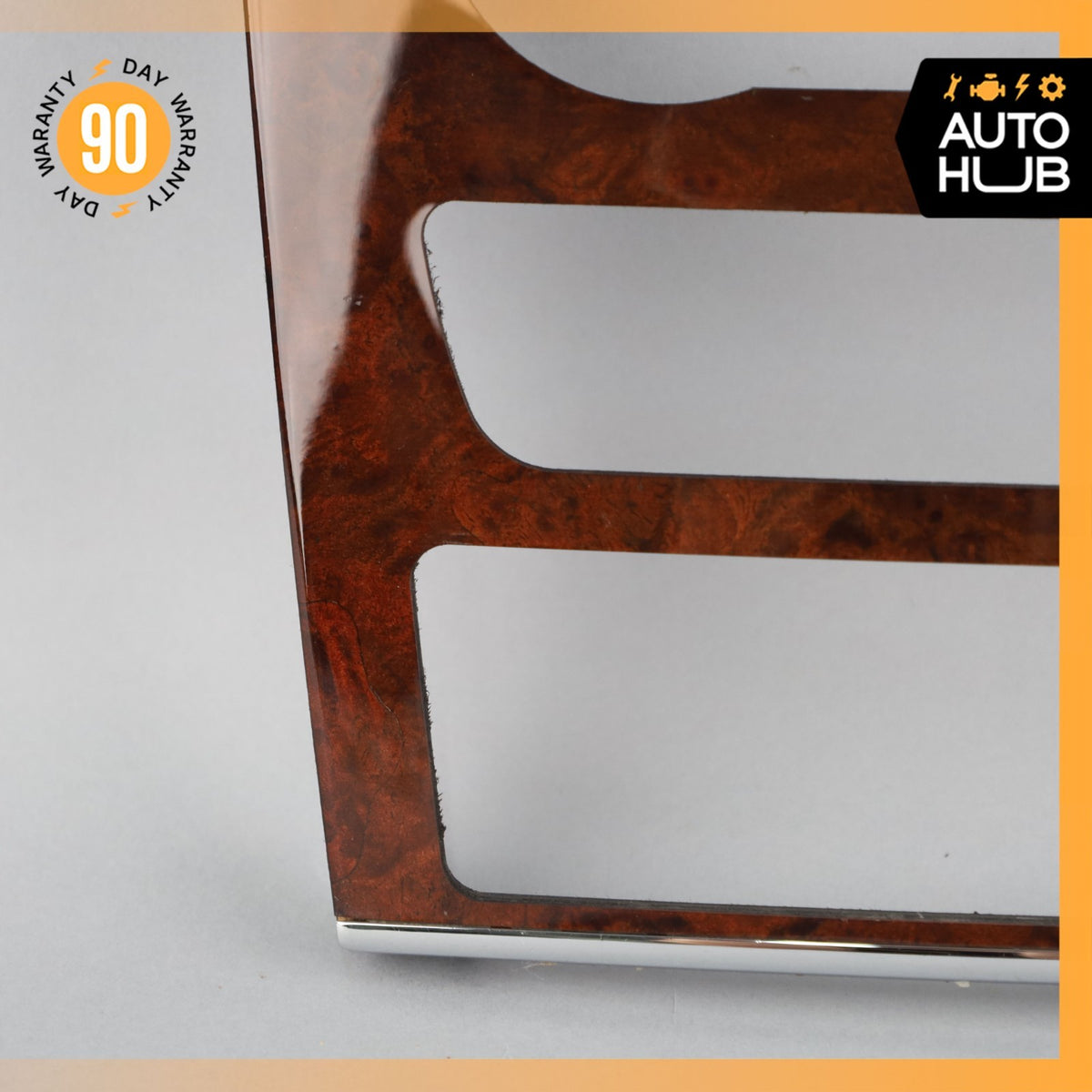 06-12 Mercedes W164 ML63 AMG GL550 Center Console Control Trim Bezel Wood OEM - photo 3