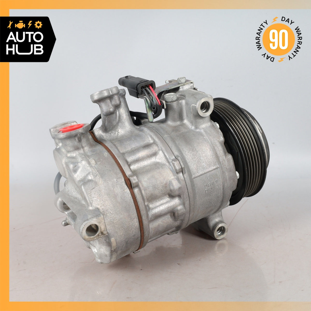 15-23 Mercedes W205 C300 GLC300 E300 AC A/C Air Conditioning Compressor OEM - photo 10
