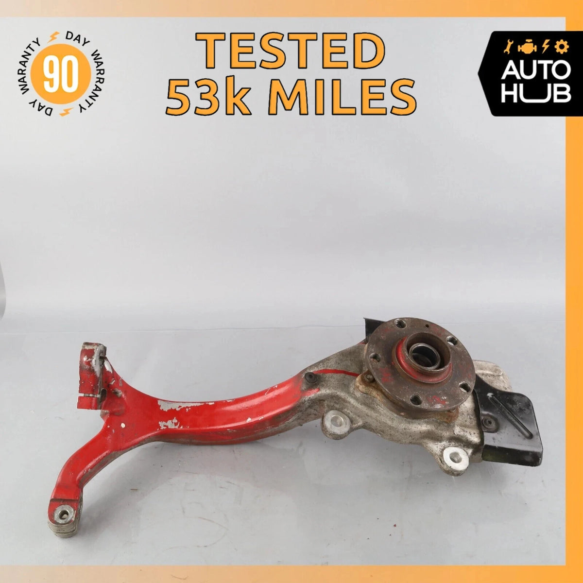 Bentley Continental Flying Spur Front Right Side Spindle Knuckle Hub OEM 53k - photo 1