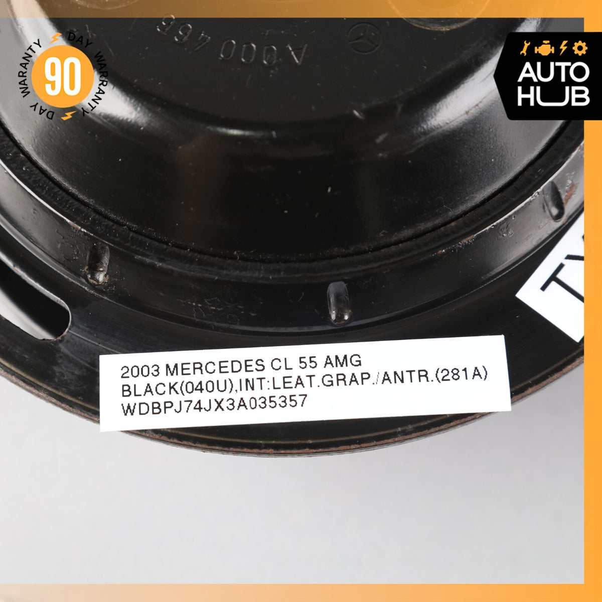 03-08 Mercedes W215 CL55 S55 SL55 AMG Steering Pump Pulley 0004661415 OEM 47k - photo 8