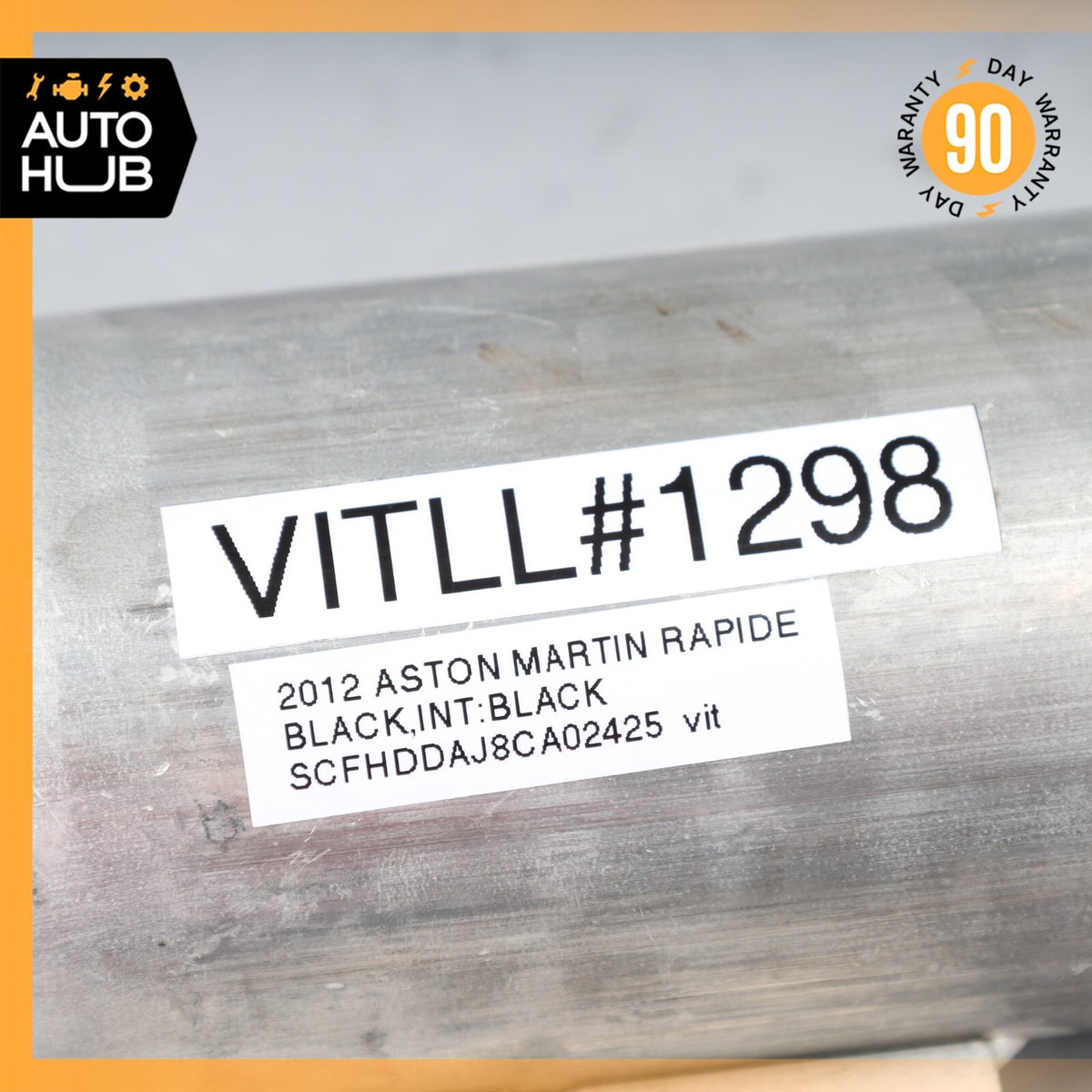 05-19 Aston Martin Rapide DB9 Vanquish AC A/C Receiver Drier Container OEM 11k - photo 11