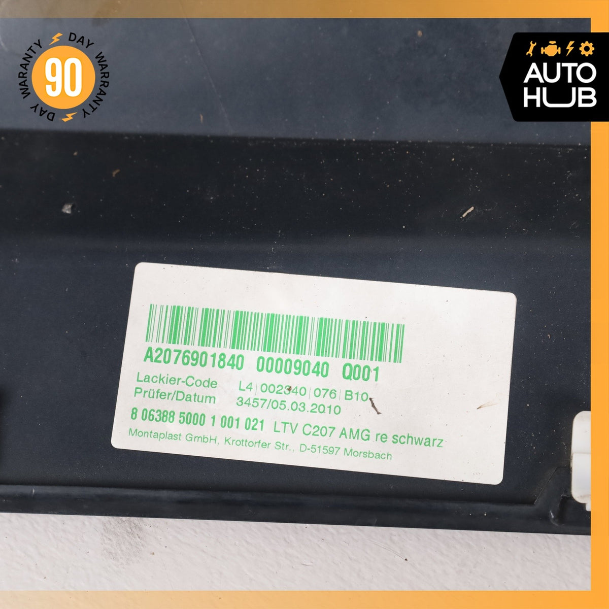 10-17 Mercedes W207 E550 E350 AMG Sport Rocker Panel Side Skirt Right Side OEM - photo 12