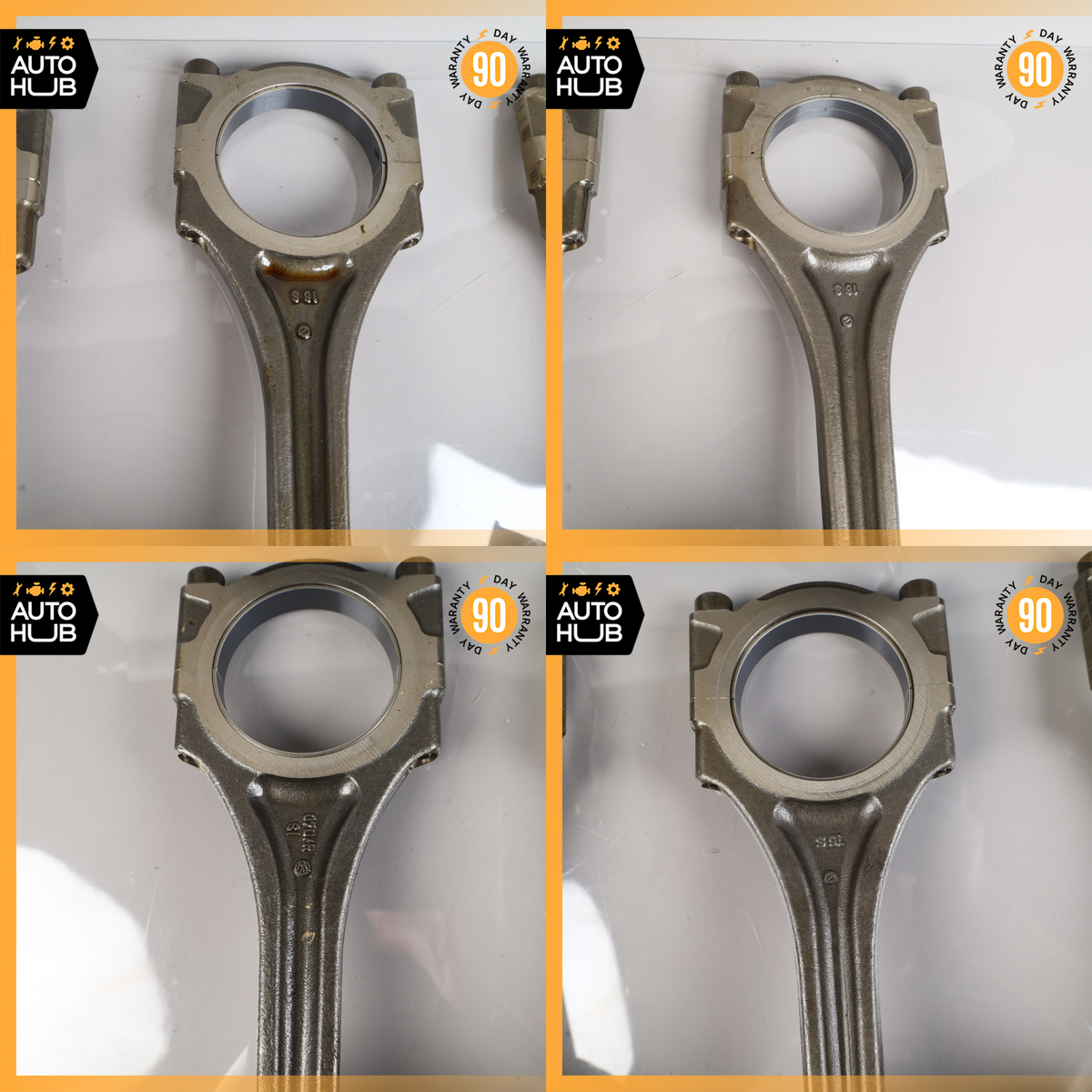03-13 Bentley Continental GTC GT 6.0L Engine Motor Piston Connecting Rod Set 40k - photo 17