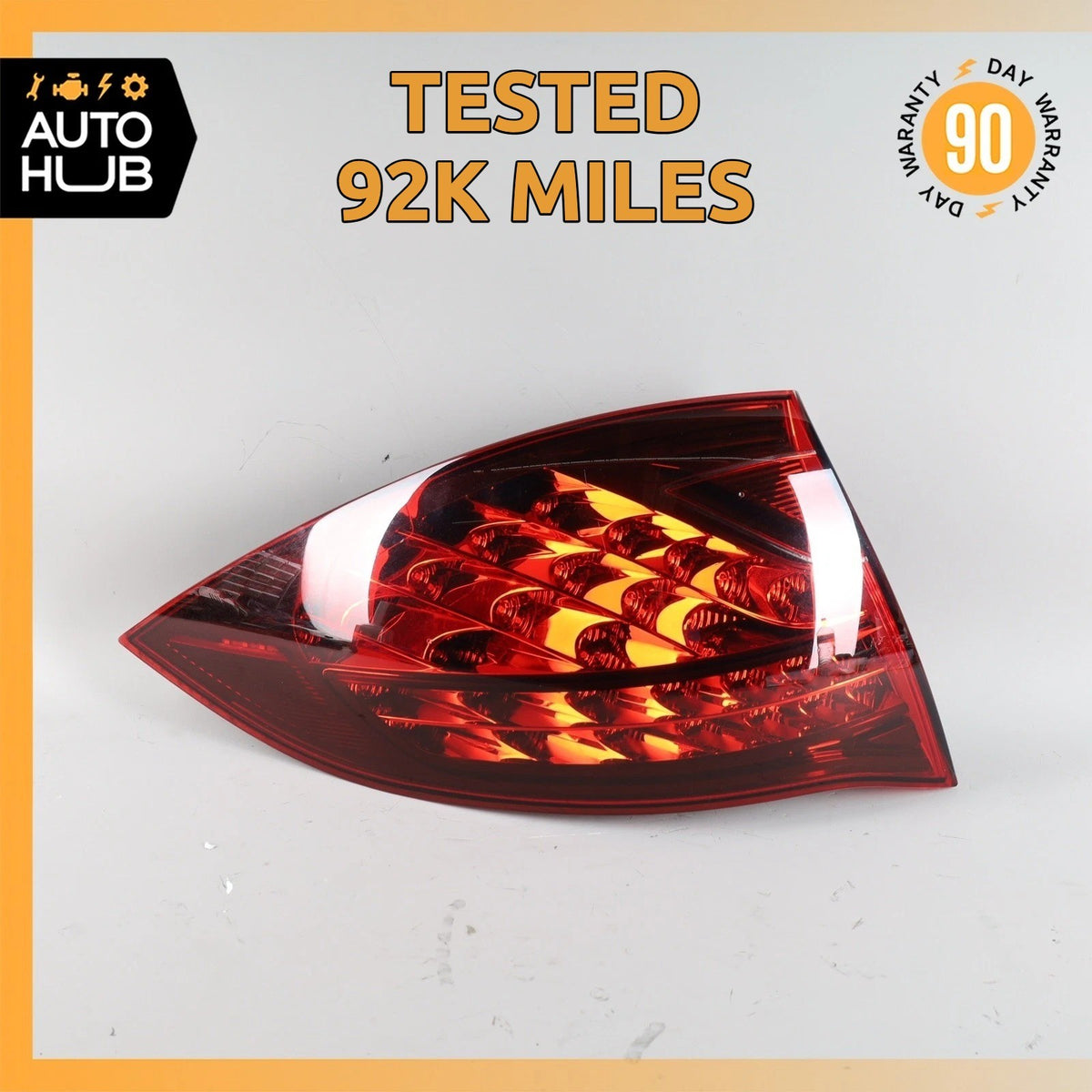 11-14 Porsche Cayenne 958 GTS Left Driver Side Outer Tail Light Lamp OEM 92k - photo 1
