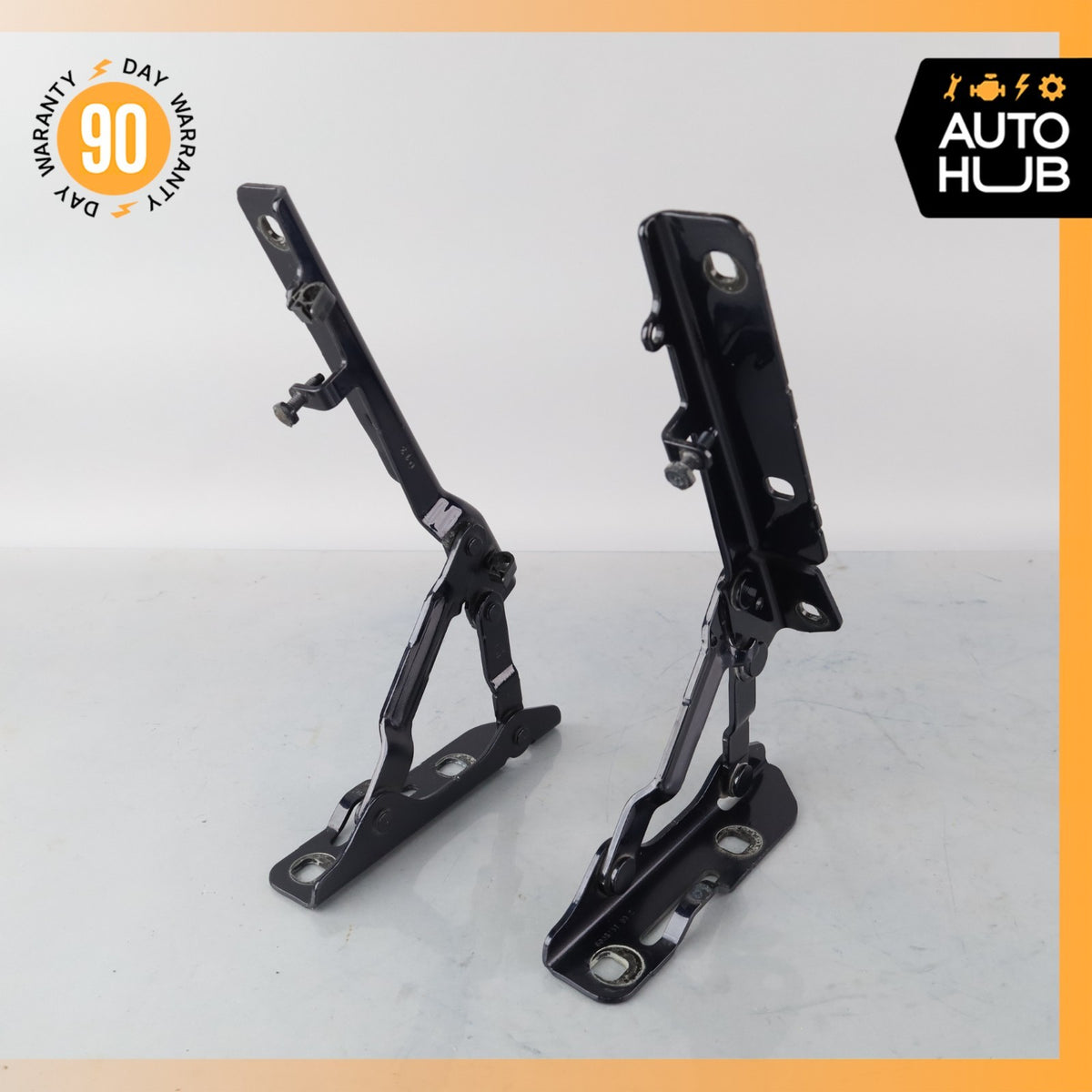 Tesla Model S Front Left & Right Side Hood Hinge Set 600673800E OEM 63k - photo 2