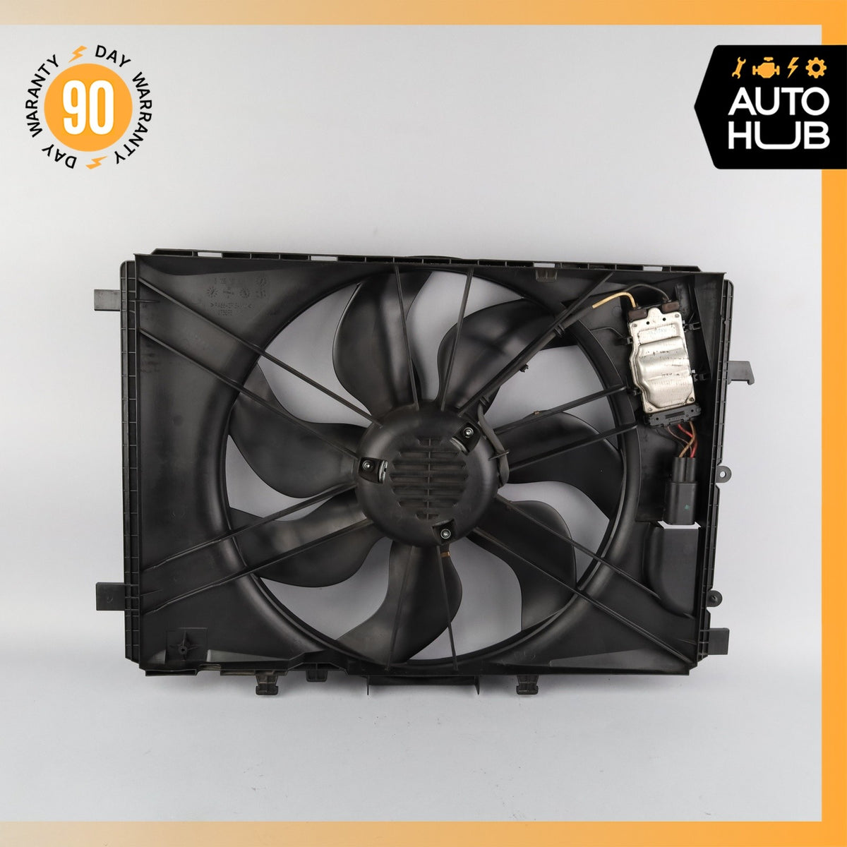 08-20 Mercedes W207 E350 C250 Engine Radiator Cooling Fan Motor Assembly OEM - photo 9