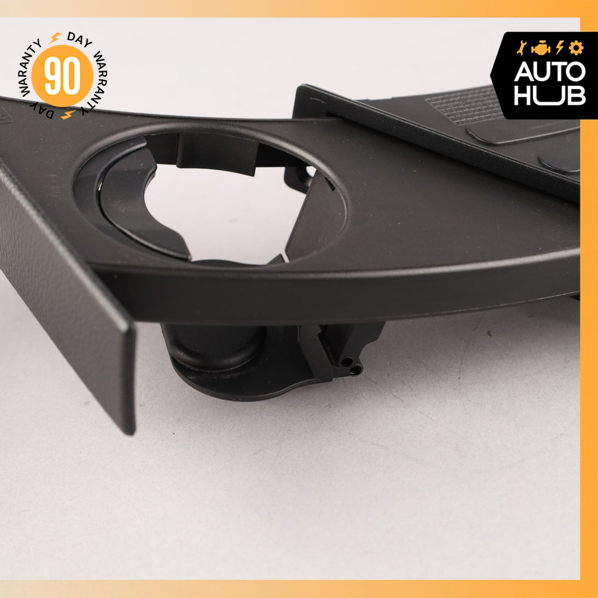 04-10 BMW E60 535i 550i 528i Left Dashboard Storage Cupholder Trim OEM - photo 3