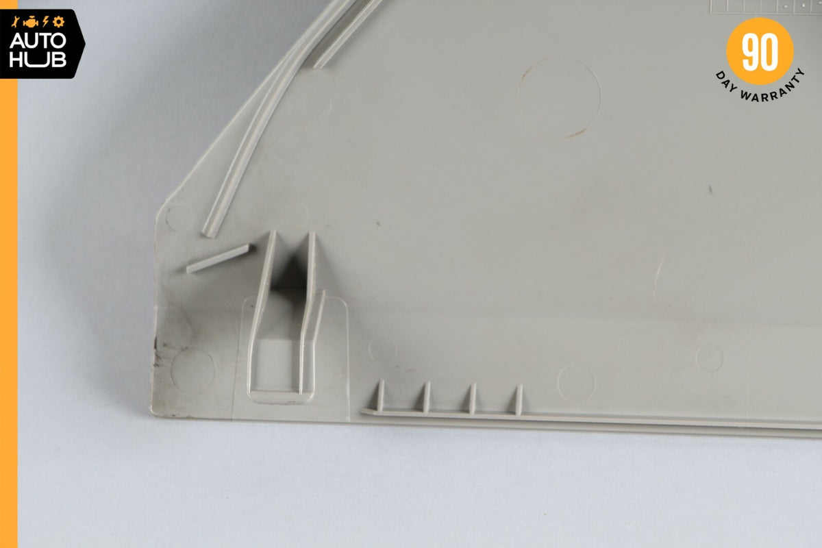 06-09 Mercedes W211 E350 E320 E500 Left Side Dashboard Trim Cover Panel Gray OEM - photo 7