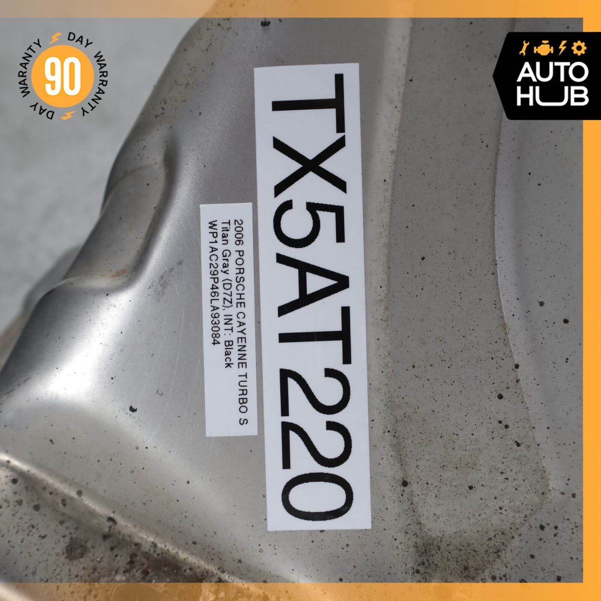 03-06 Porsche Cayenne 955 Turbo S Dual Exhaust Muffler Mufflers Assembly OEM - photo 12