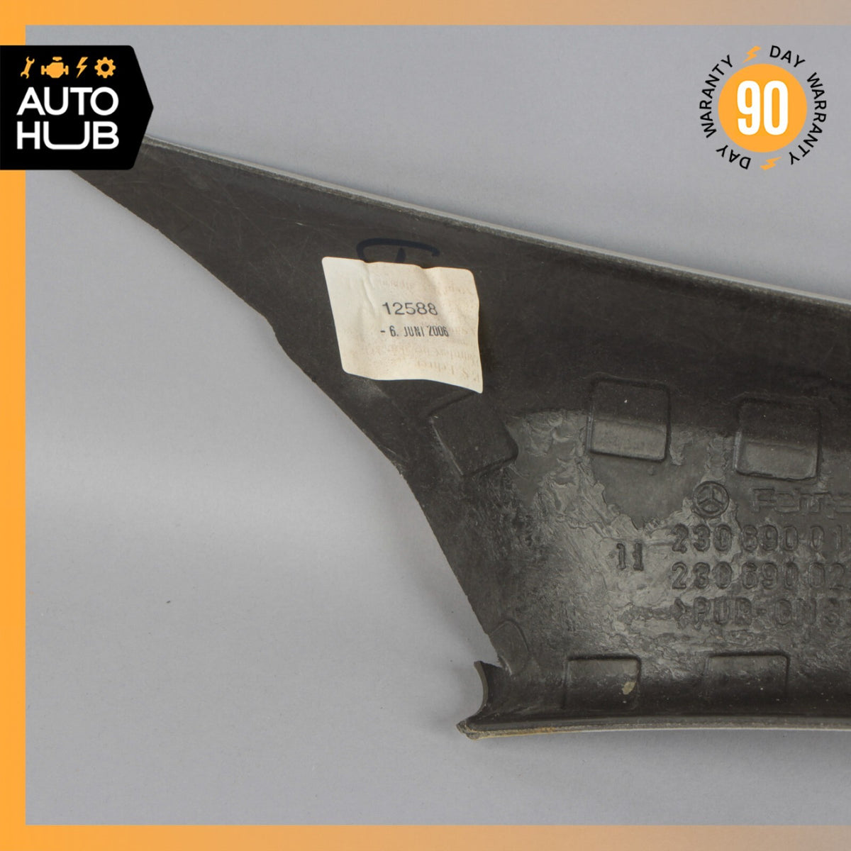 07-12 Mercedes R230 SL550 SL55 Front Left Interior Trim Panel A Pillar OEM 65k - photo 10