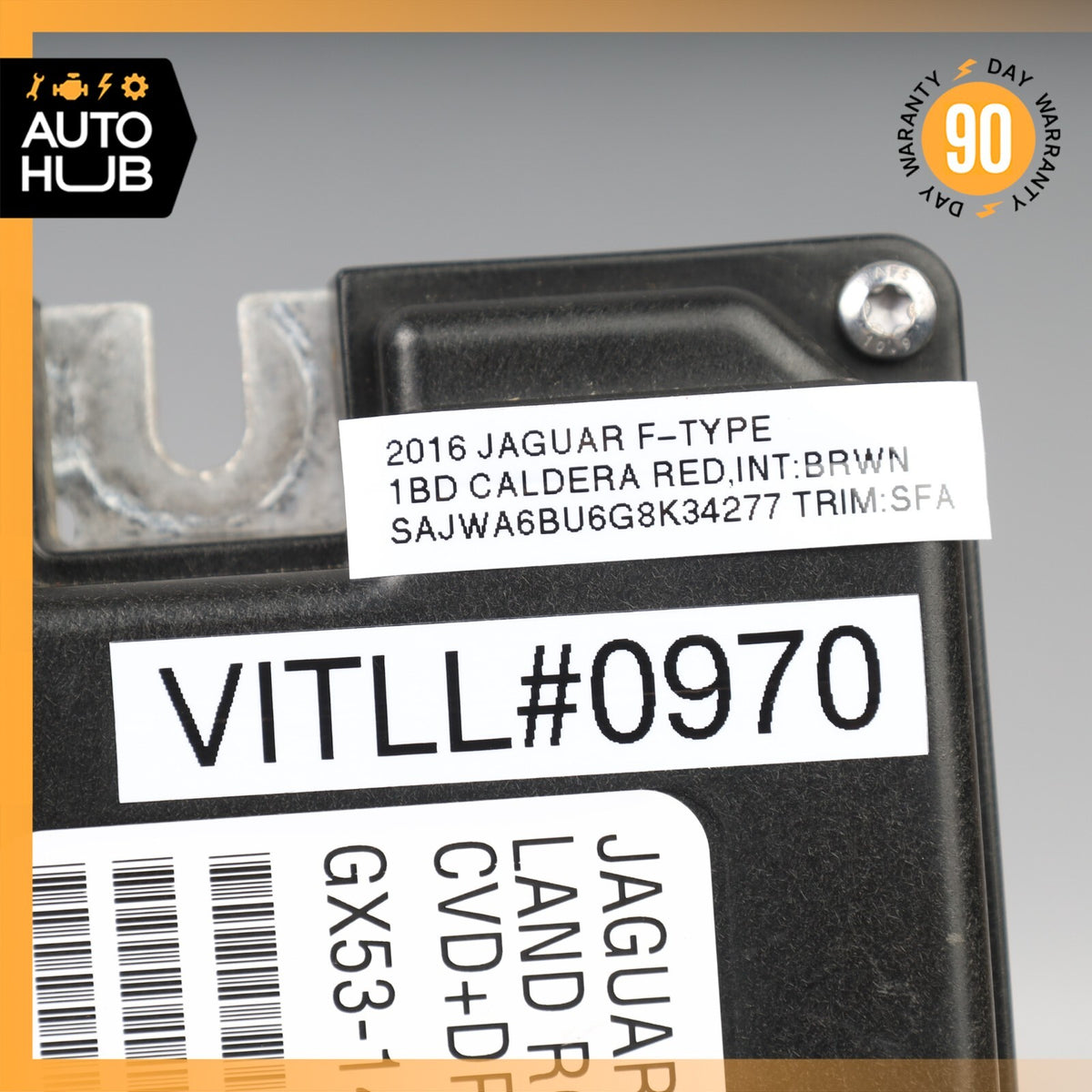 2016 Jaguar X152 F-Type S Active Suspension Control Module GX5314F392DB OEM - photo 9