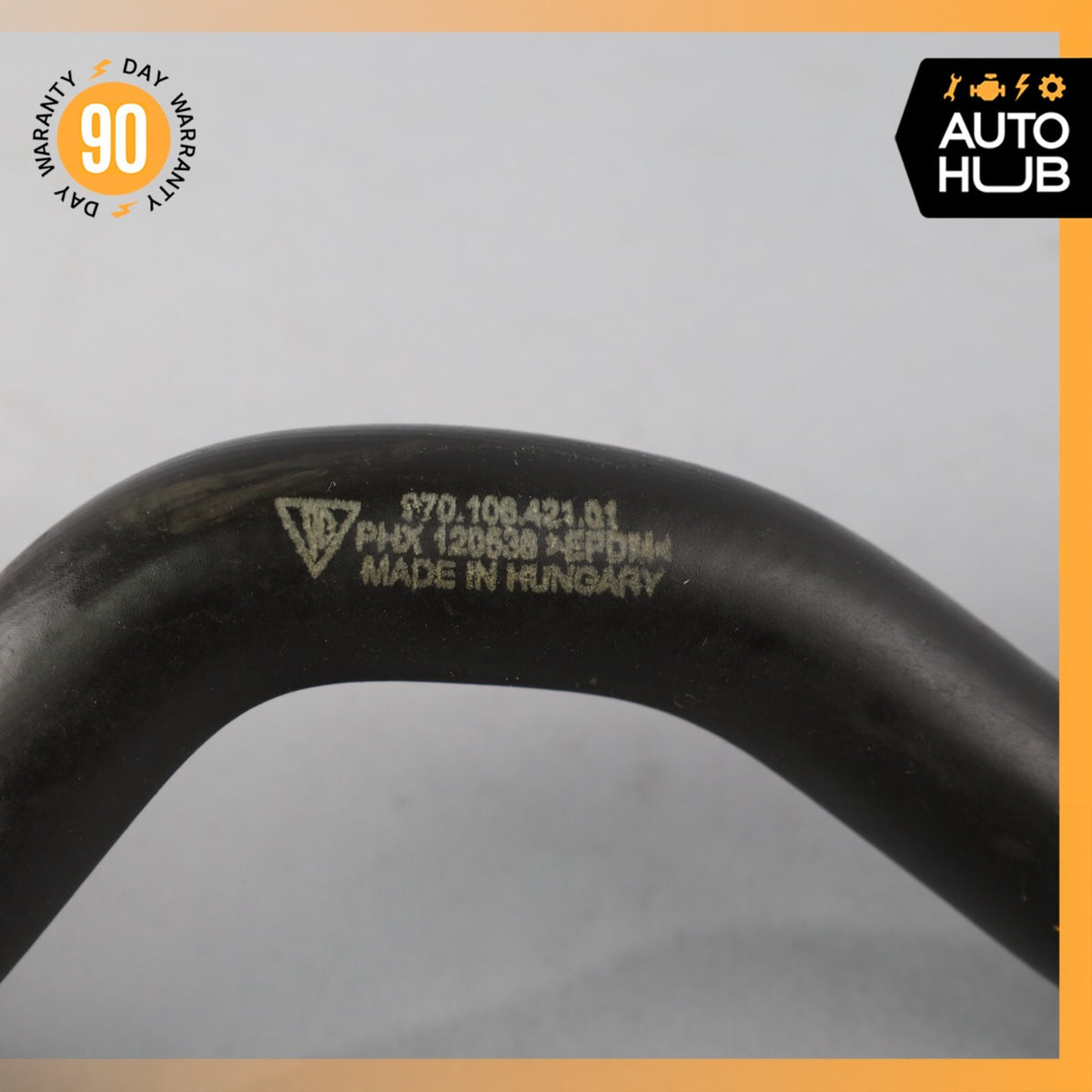 2010 Porsche Panamera 970 Turbo Engine Return Heater Coolant Hose OEM - photo 7
