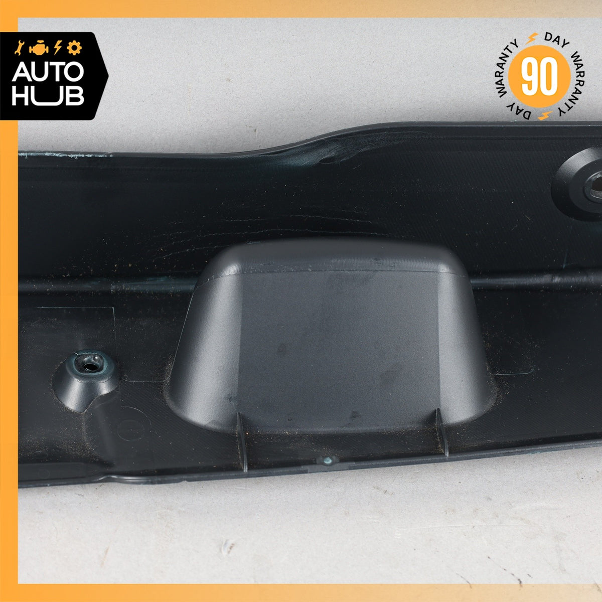 11-17 Mercedes W207 E350 E550 Trunk Lid Tailgate Handle Trim Black OEM - photo 11