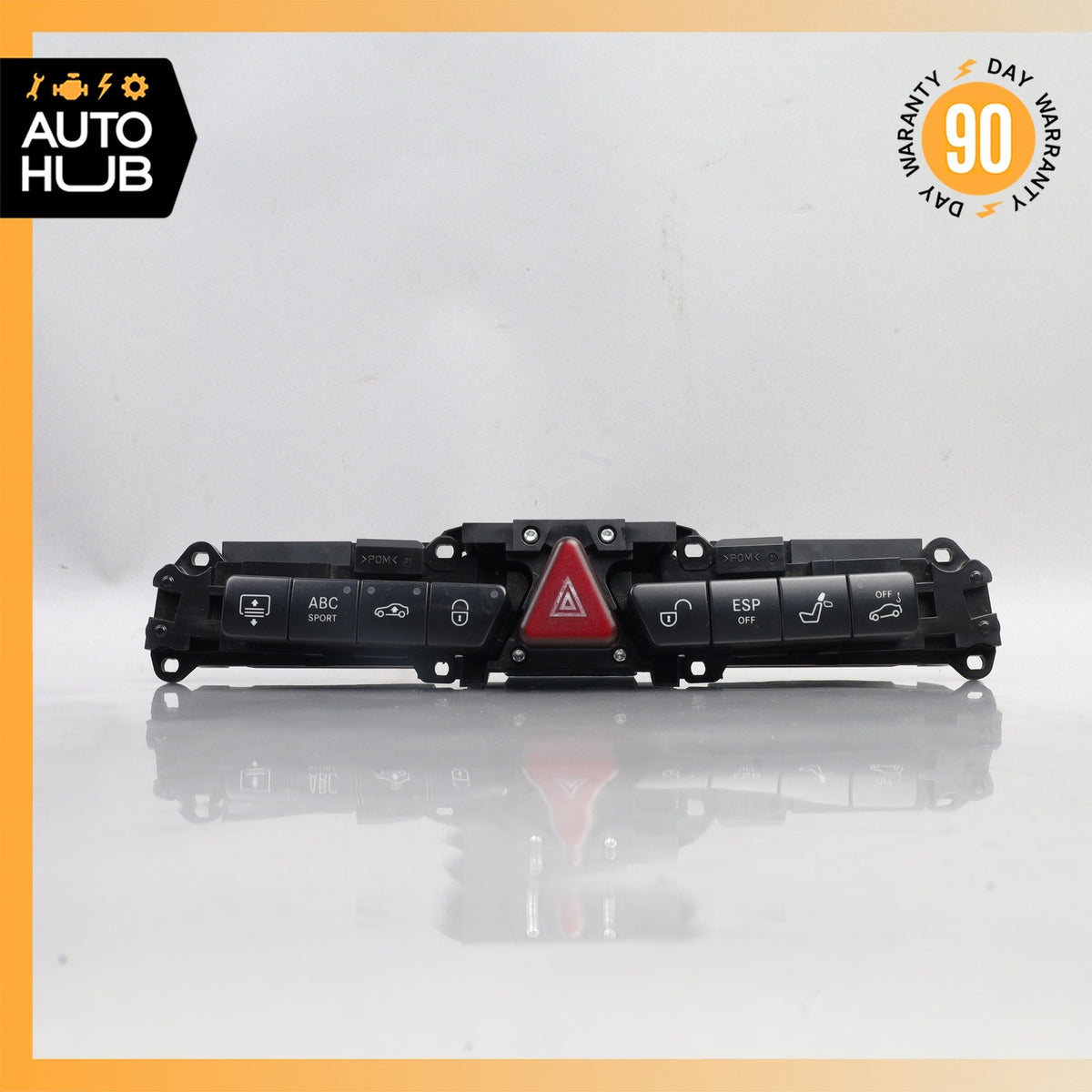 03-06 Mercedes W215 CL600 CL55 AMG Dashboard Control Switch Panel 2158209210 OEM - photo 2