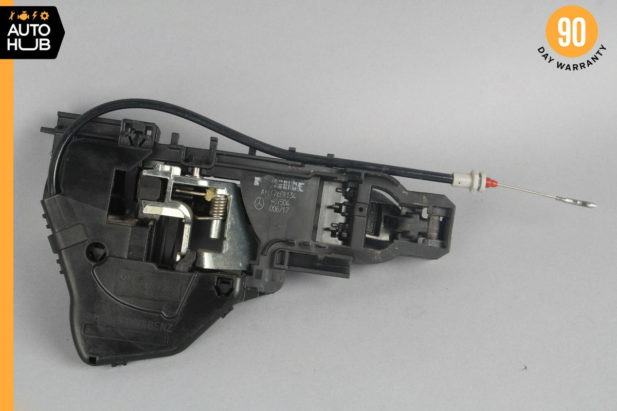 06-13 Mercedes W164 ML63 AMG GL450 Rear Left Side Exterior Door Handle Black OEM - photo 7