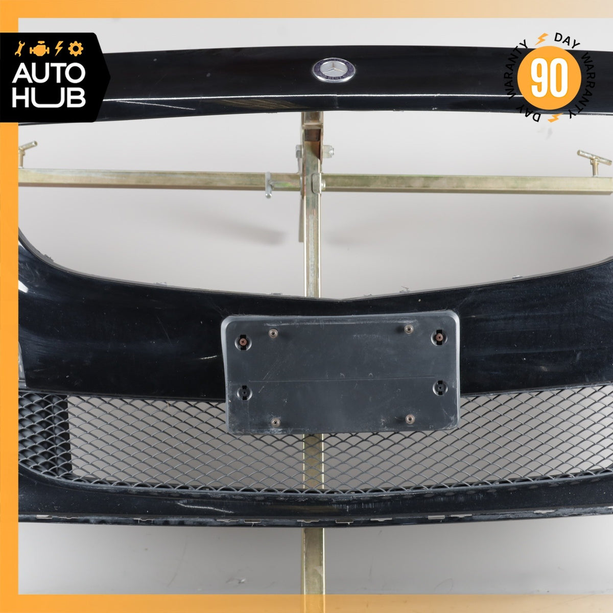 14-17 Mercedes W242 B250e Front Bumper Cover Assembly Black OEM - photo 4