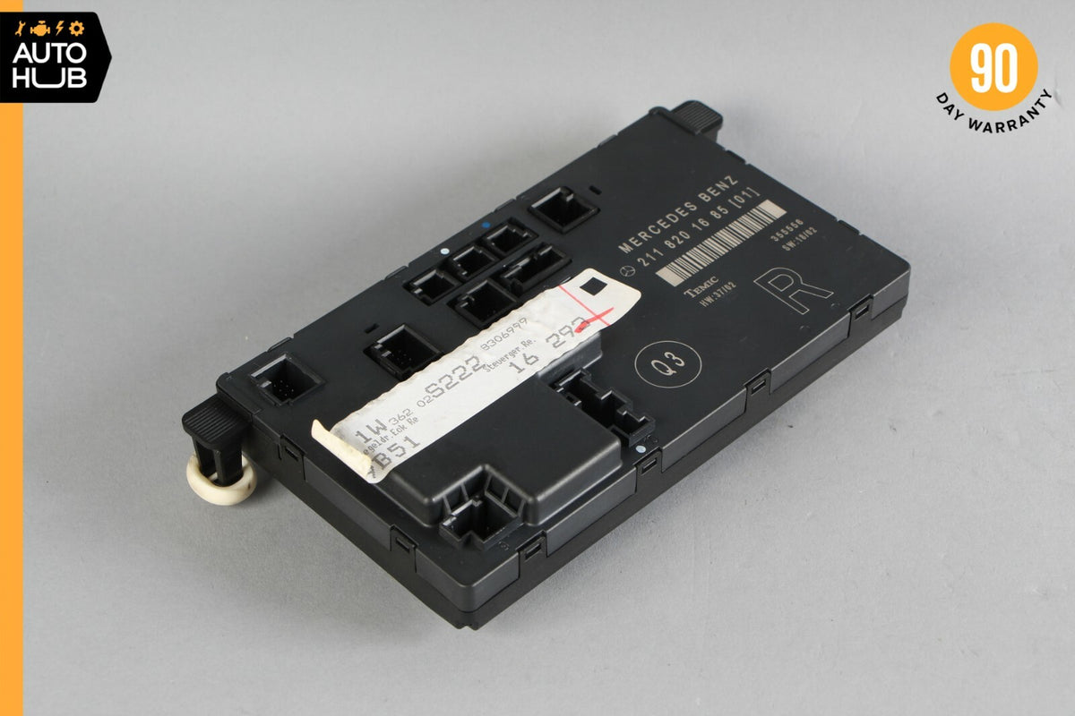 03-09 Mercedes W211 E55 AMG E550 Front Right Passenger Door Control Module OEM - photo 7