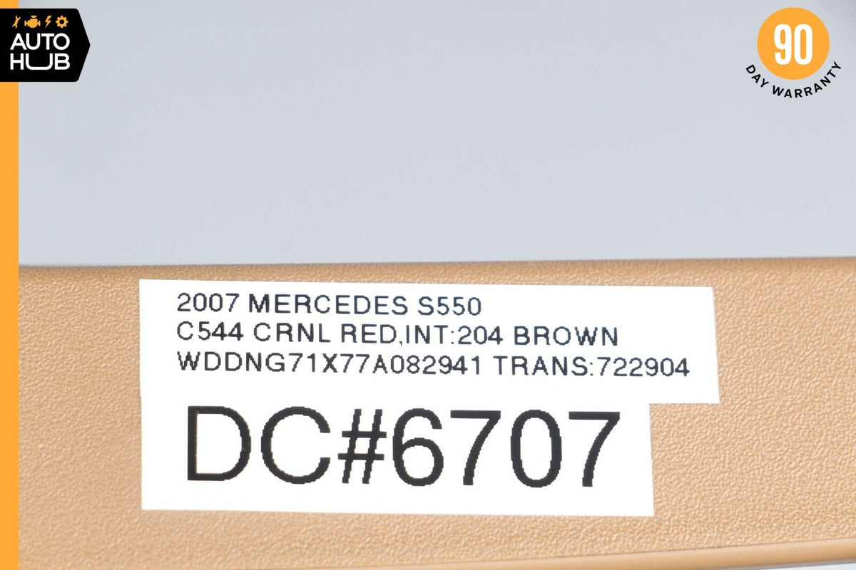 07-13 Mercedes W221 S550 S400 S63 Door Corner Speaker Right Passenger Beige OEM - photo 8