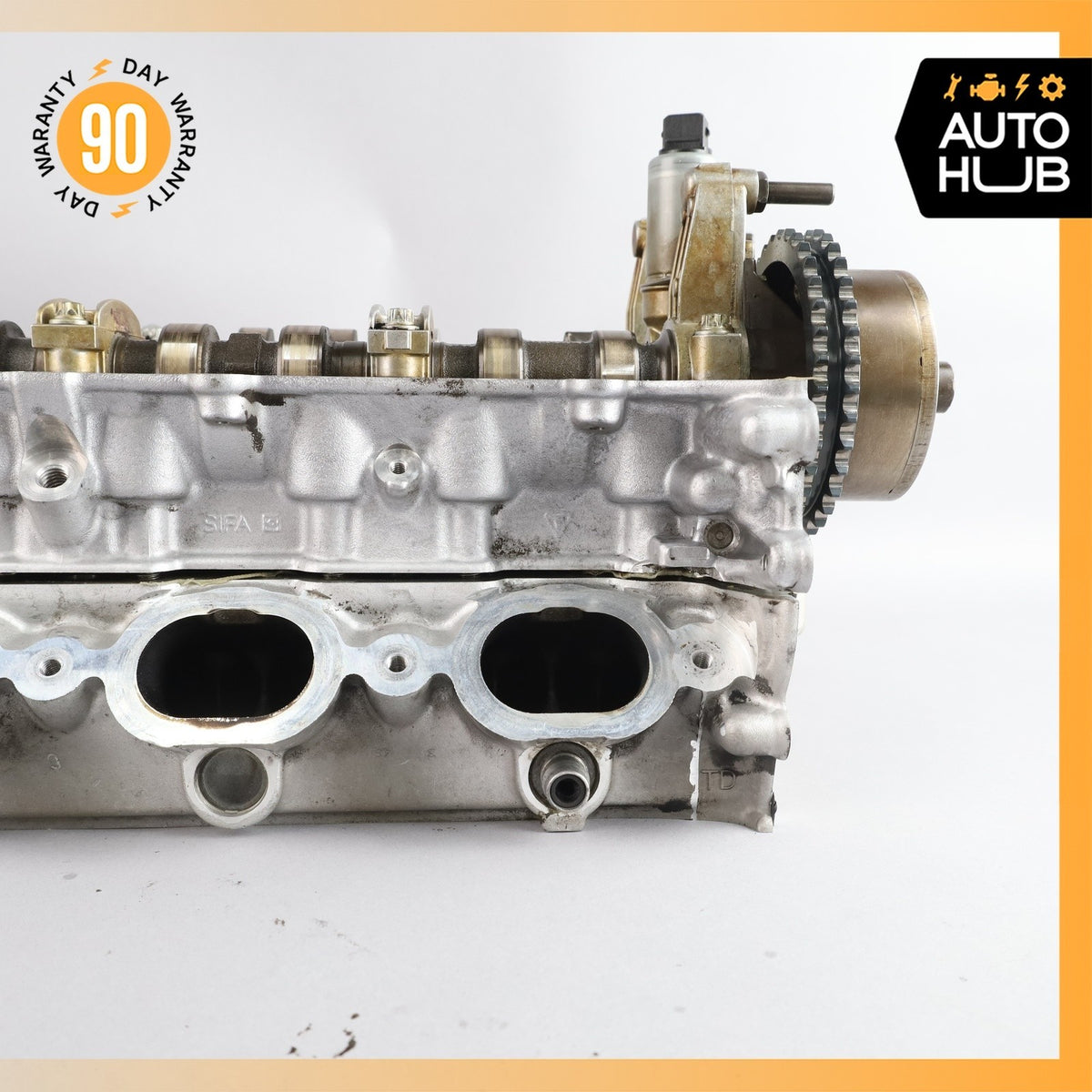 03-06 Porsche Cayenne 955 Turbo 4.5L V8 Left Side Cylinder Head OEM - photo 17