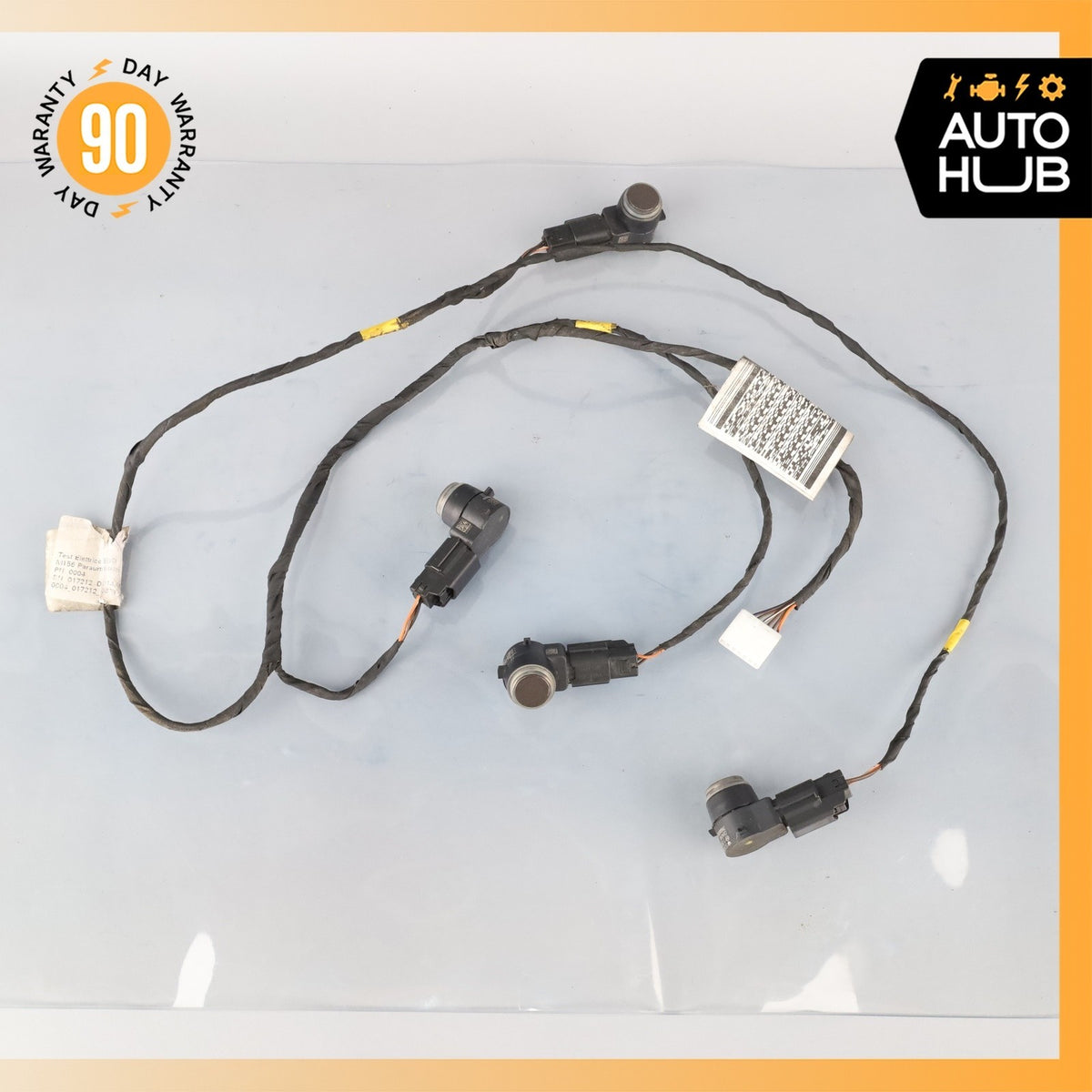 14-15 Maserati Quattroporte M156 Rear Bumper Parking Wire Harness w/ Sensor OEM - photo 2
