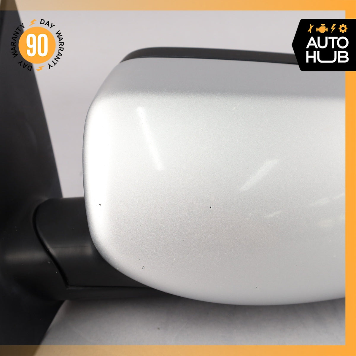 08-10 BMW E60 535i 550i 528i Left Rear View Door Mirror Silver OEM - photo 10