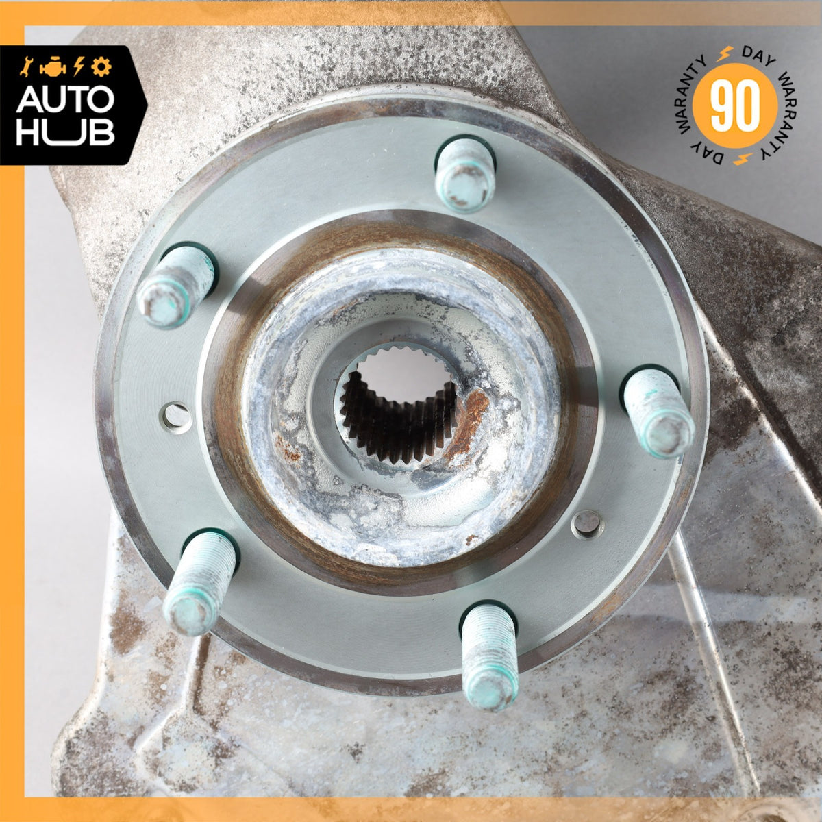 11-17 Aston Martin V8 Vantage Front Left Spindle Knuckle Hub BG333K185AA OEM - photo 4