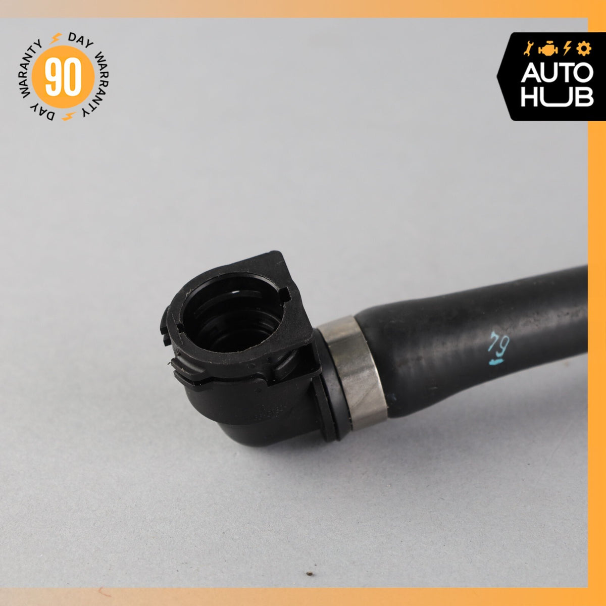 06-10 BMW E64 650i 550i 4.8L V8 Engine Motor Coolant Return Hose Pipe OEM 71k - photo 2