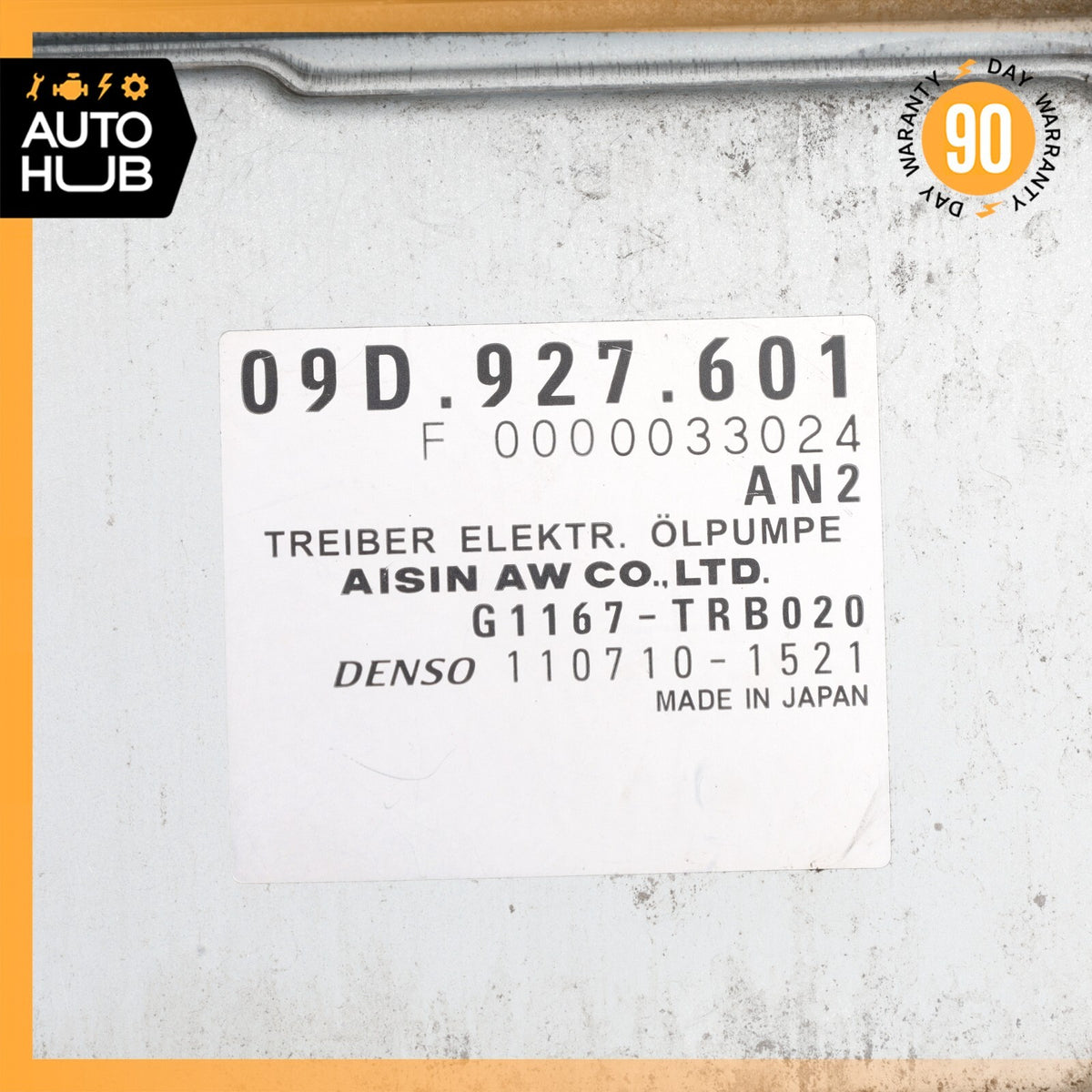 Porsche Panamera 970 Hybrid S Engine Oil Pump Control Module Unit OEM 70k - photo 9