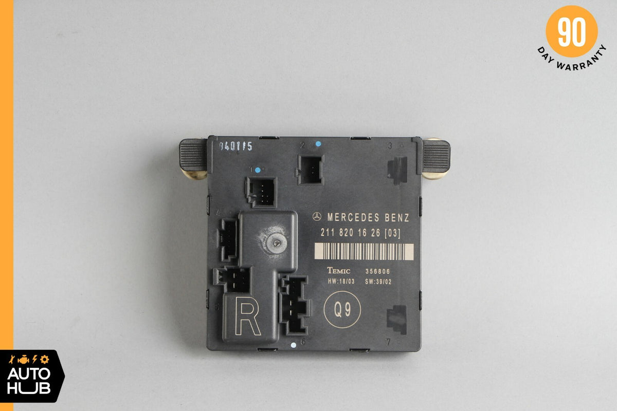 03-06 Mercedes W211 E500 E320 E350 Door Control Module Rear Right 2118201626 OEM - photo 1