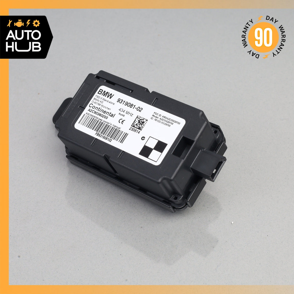 BMW i3 I01 Radio Remote Receiver Control Module 9319081 OEM 58k - photo 2