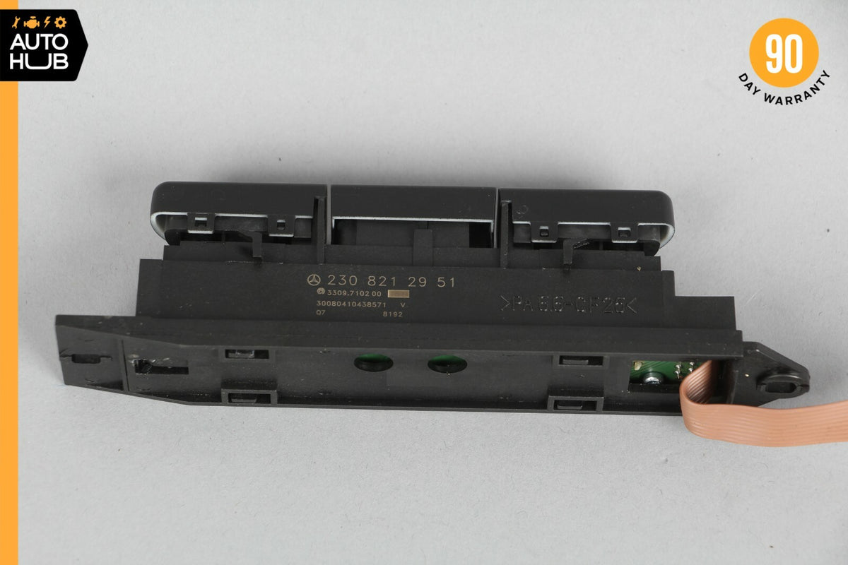 03-12 Mercedes R230 SL550 SL55 AMG Dash Console Park Assist Switch OEM - photo 10
