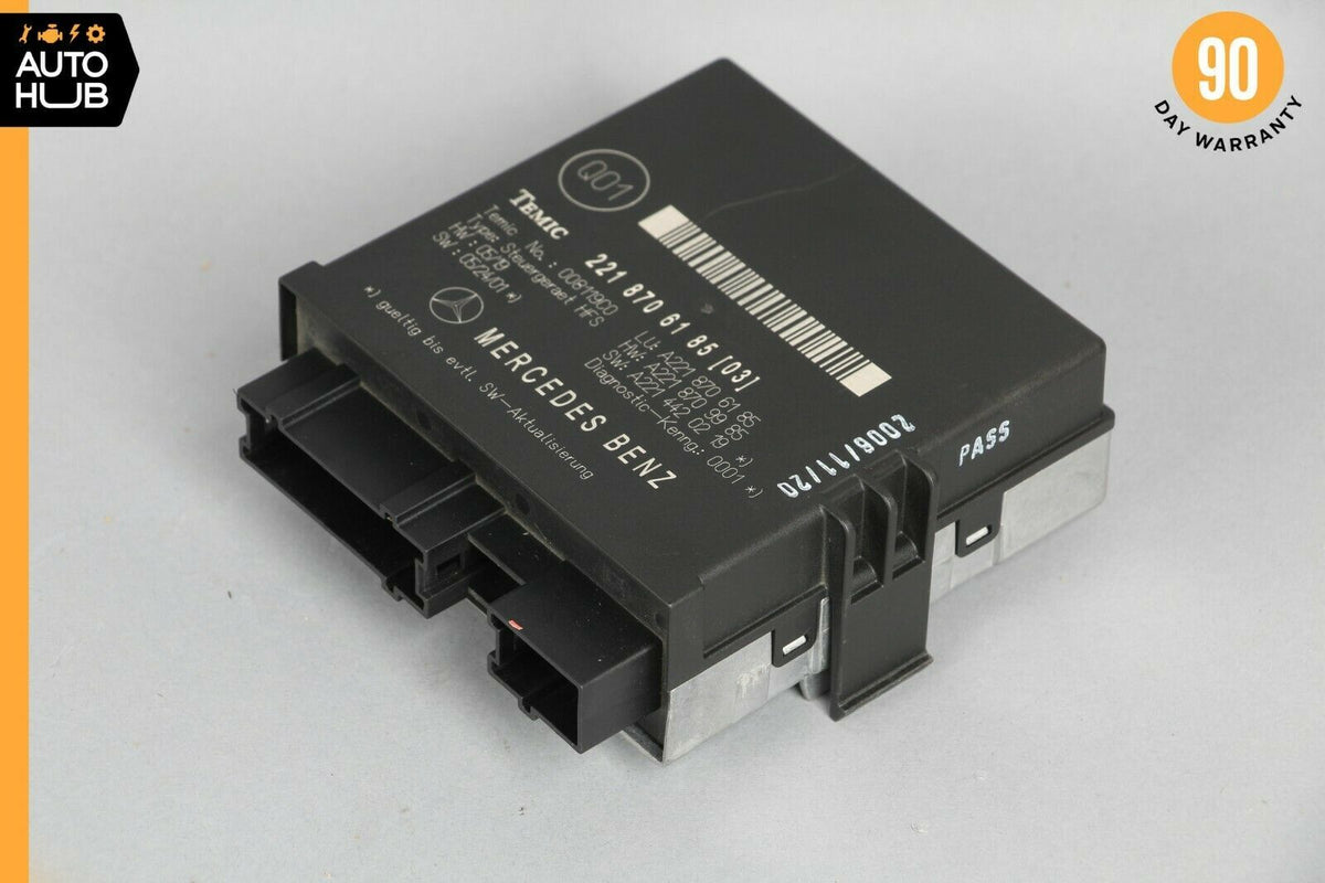 07-09 Mercedes W221 S600 CL550 Trunk Release Remote Open Close Module Unit OEM - photo 2