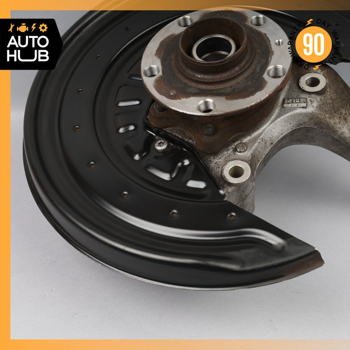 03-13 Bentley Continental GT Rear Right Side Spindle Knuckle Hub OEM - photo 3