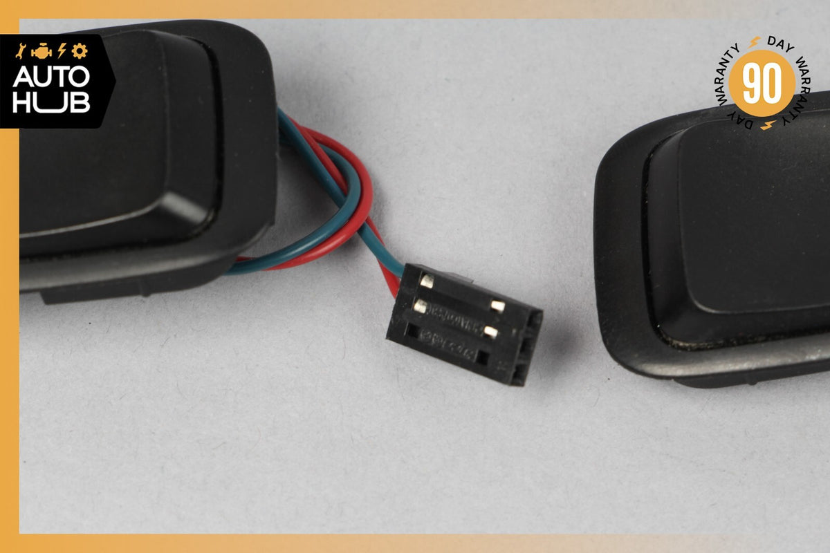 06-08 Mercedes X164 GL450 R350 ML450 Steering Wheel Paddle Shifters Set OEM - photo 3