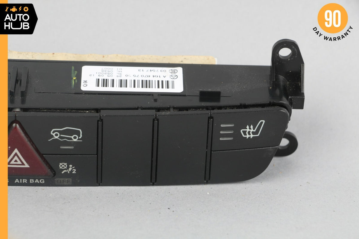 06-12 Mercedes W164 ML350 GL450 Dash Hazard Heated Seats ESP Control Panel OEM - photo 3