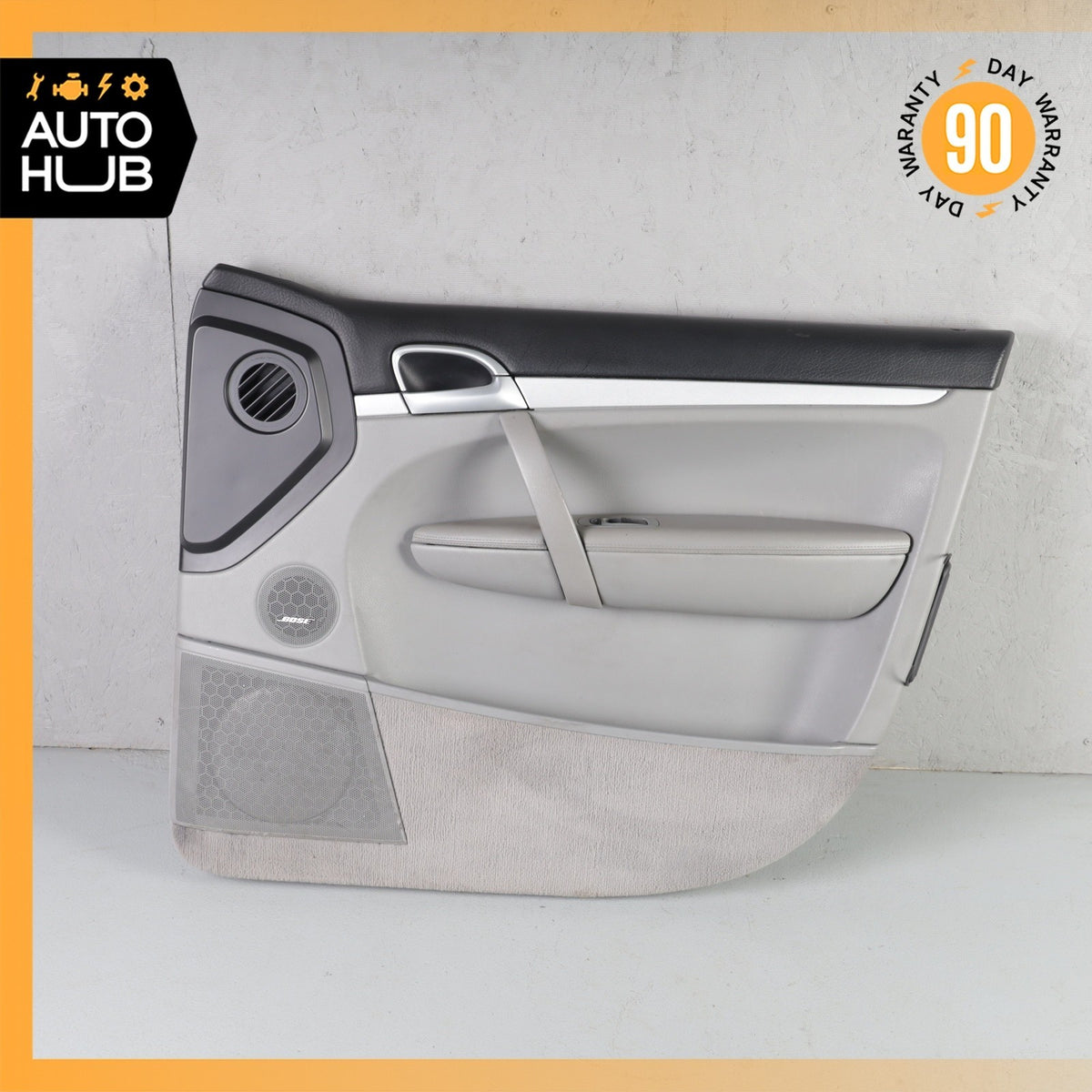03-10 Porsche Cayenne 955 Front Right Side Interior Door Panel Gray OEM 87k - photo 1