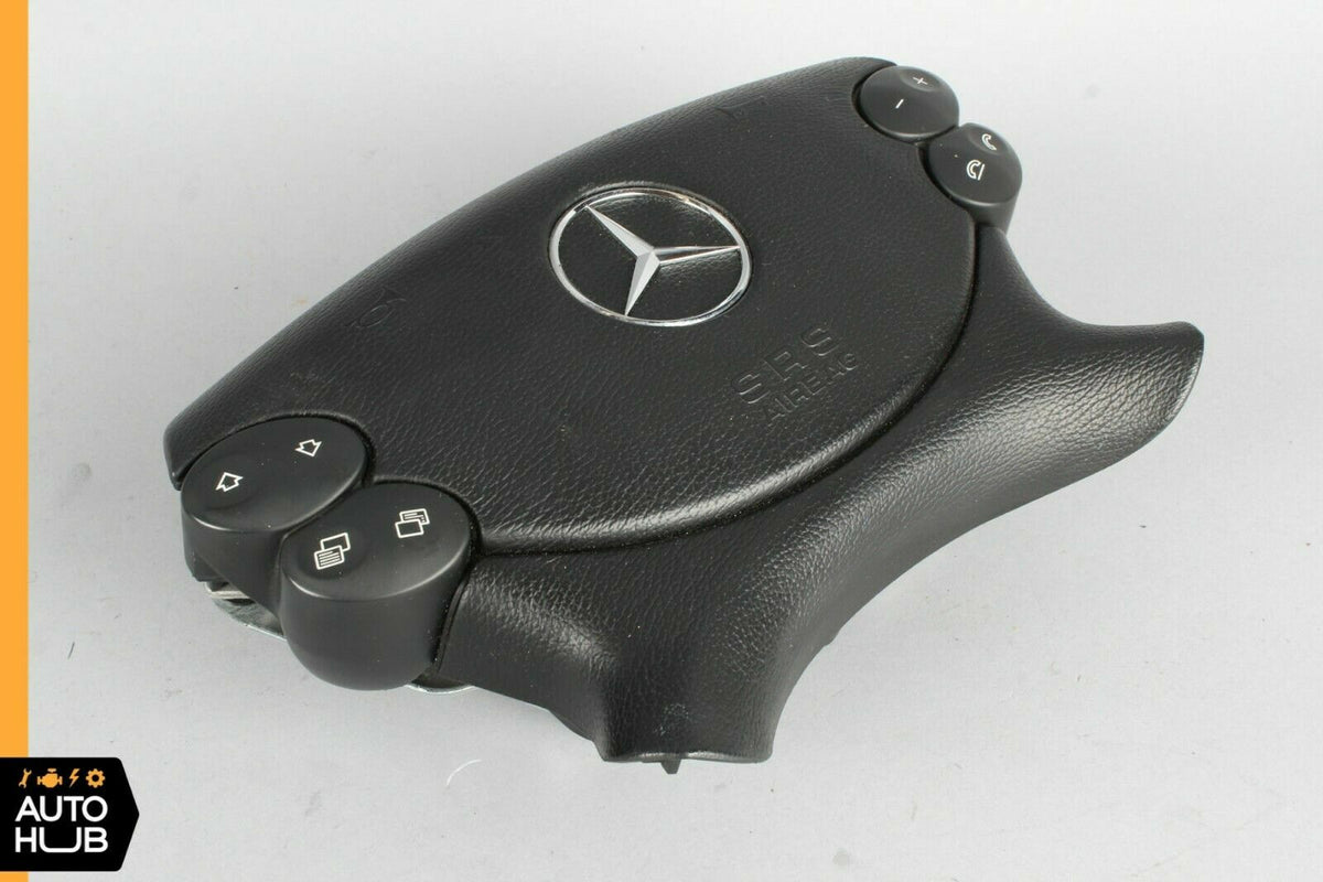 Mercedes W209 CLK500 E350 SL500 Steering Wheel Airbag Air Bag Black OEM - photo 6