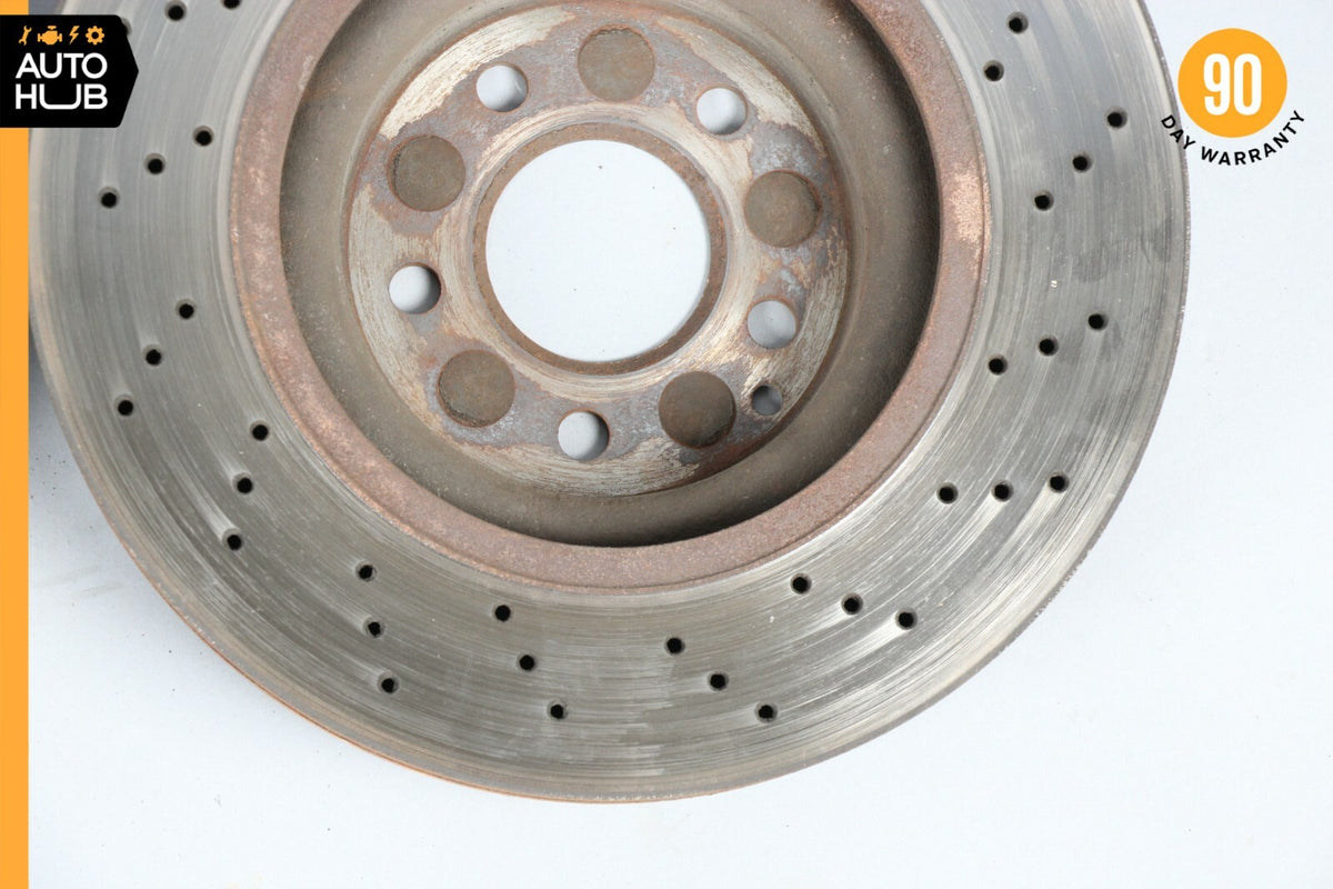 Mercedes W211 E350 SL500 SL550 Front Left & Right Brake Rotors Disc Set of 2 OEM - photo 9