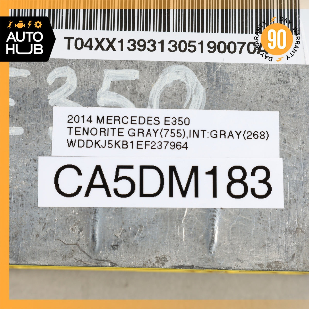 Mercedes W207 E350 Airbag Air Bag Sensor SRS Control Module 2079012500 OEM - photo 7