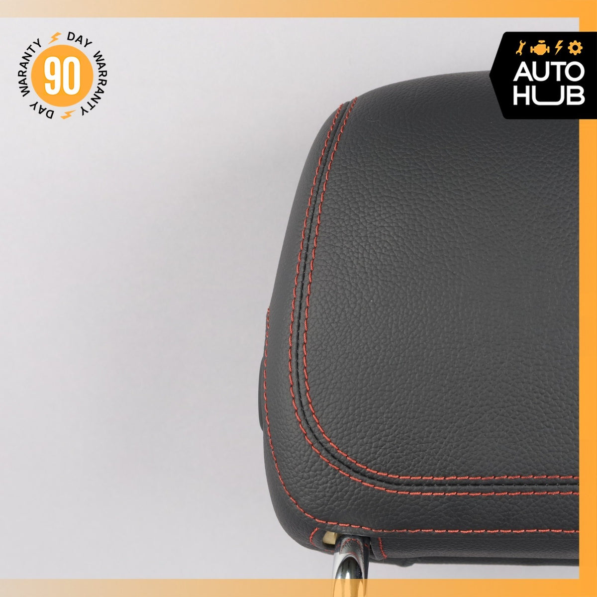 17-21 Mercedes W205 C43 GLC43 AMG Front Seat Cushion Headrest Head Rest OEM - photo 6