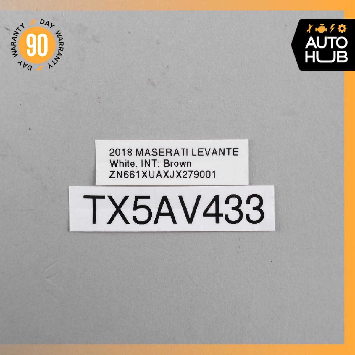 17-20 Maserati Levante M161 Interior Door Panel Front Right Side Black OEM 73k - photo 17