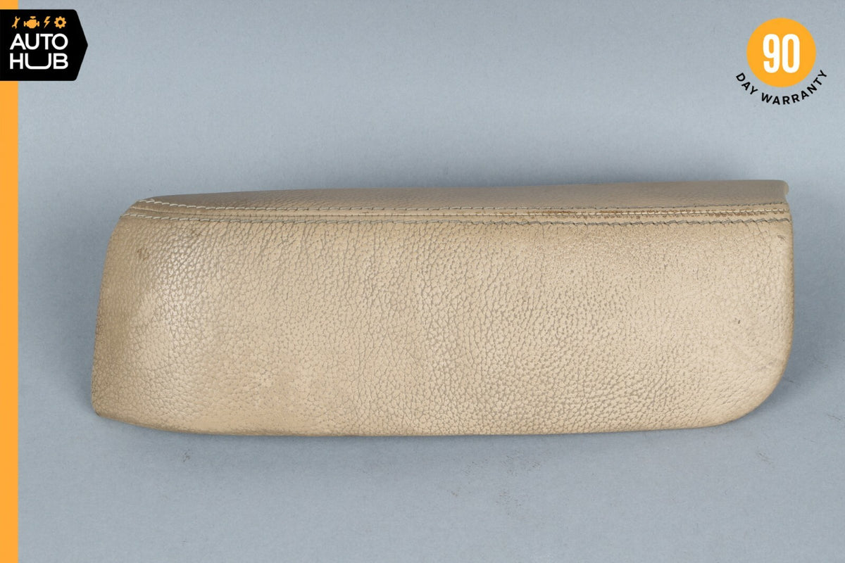 03-06 Mercedes W220 S430 S500 Front Right Center Console Armrest Arm Rest Beige - photo 1
