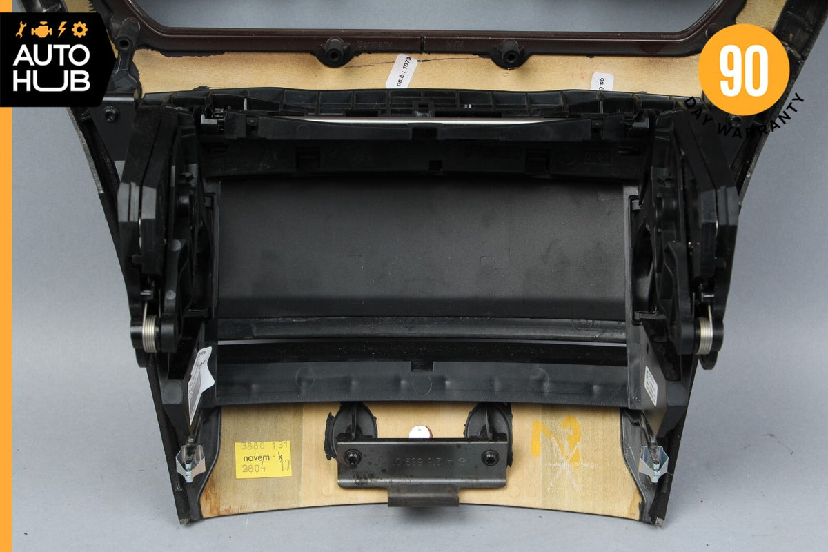 07-14 Mercedes W216 CL63 CL550 Center Console Command Unit Radio Bezel Trim OEM - photo 10
