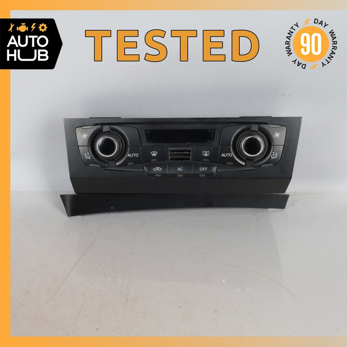 09-12 Audi 8R Q5 Dashboard A/C AC Climate Control Panel Switch OEM - photo 1