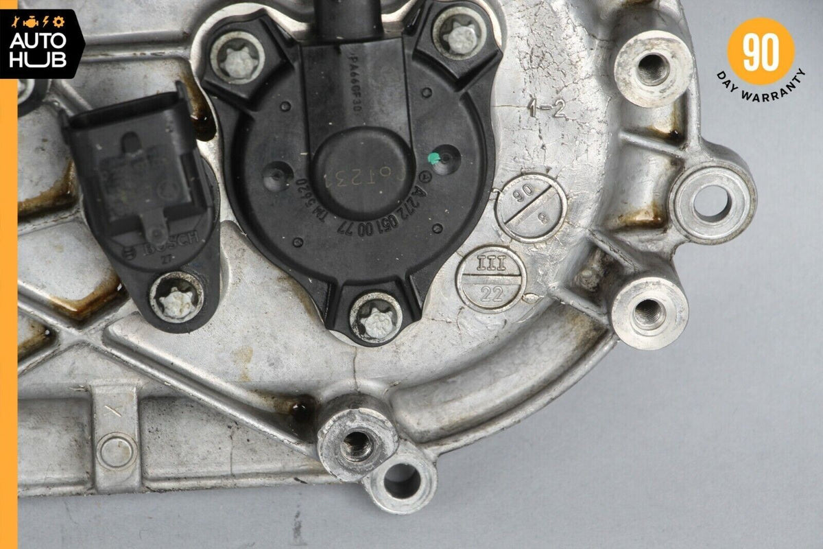Mercedes W221 S550 E350 Front Left Side Engine Timing Chain Cover Plate OEM - photo 5