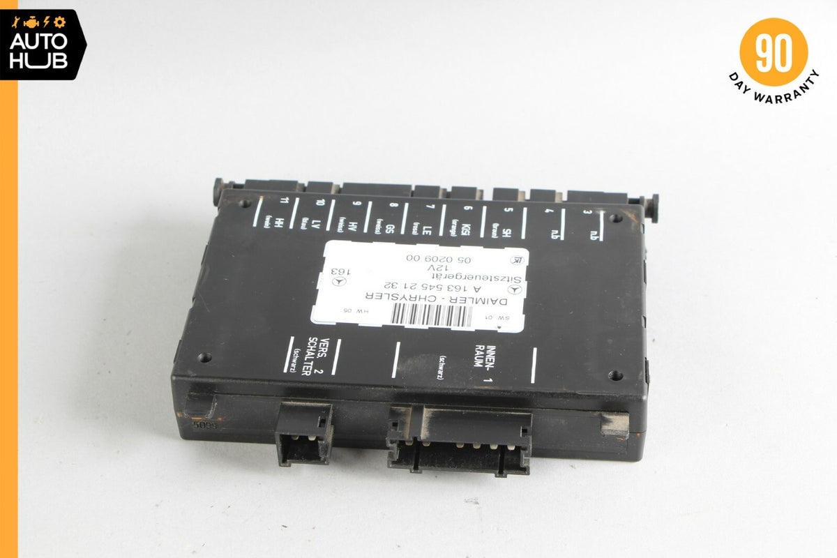 98-05 Mercedes W163 ML55 AMG ML320 Seat Control Module Front Left Or Right OEM - photo 6