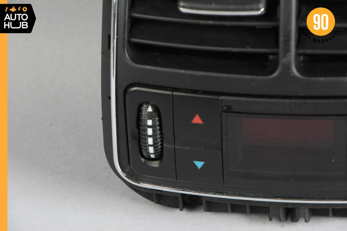 06-11 Mercedes W219 CLS500 CLS55 AMG Rear Seat AC A/C Control Air Vent Black OEM - photo 5